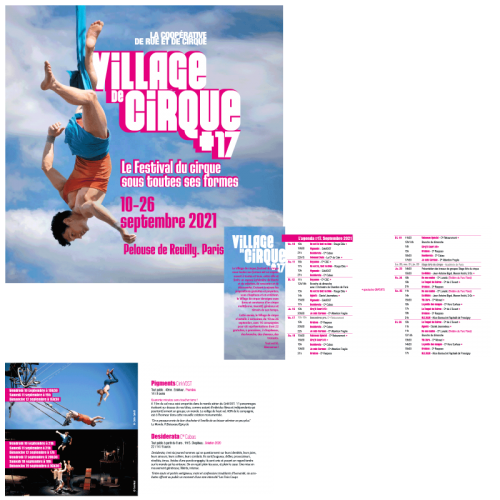 Coop 2r2c : Village de cirque #17. programme